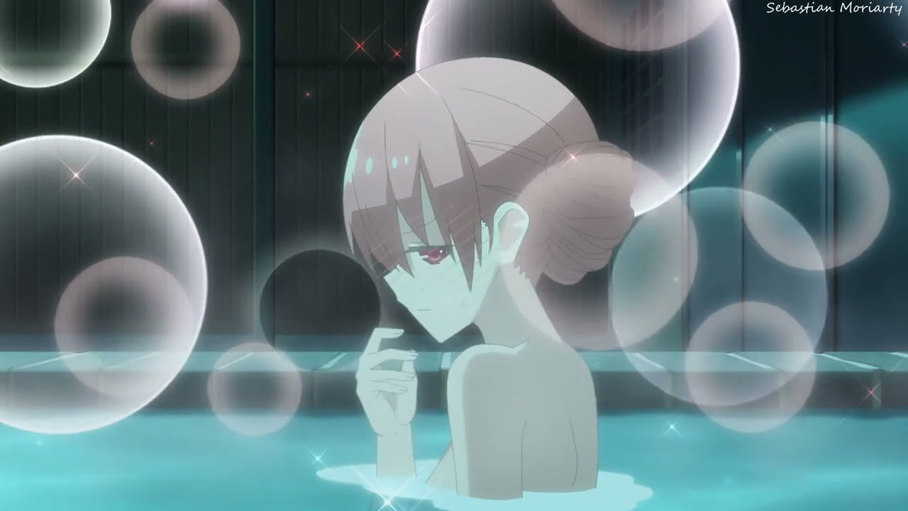 Tsukasa, and Nasa went to a hot spring together