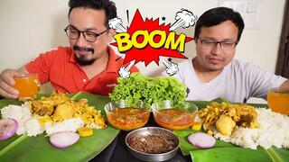 Spicy Chicken Curry Mukbang|A Flavor Explosion|Chicken with Laphu Mukbang| Chicken curry eating show