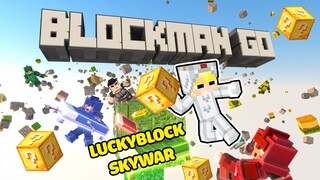 TÔ GÀ THỬ THÁCH CHIẾN ĐẤU TRÊN KHÔNG LUCKY BLOCK TRONG BLOCKMAN GO*TÔ GÀ CHƠI BLOCKMAN GO