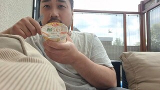 ASMR Eating Sounds - BIO Skyr Vanilla Yoghurt🍶
