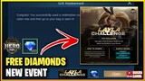 NEW EVENT FREE DIAMONDS || MOBILE LEGENDS COMMUNITY CHALLENGE