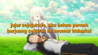 kata kata sad anime re zero