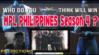 USAPANG MPL CHAMPIONS SEASON 4 SINO PAMBATO NYONG TEAM?