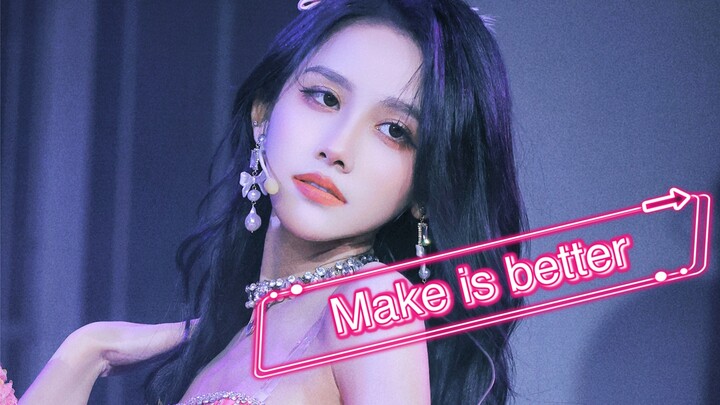 فتاة الوردي ليو تشيان تشيان، مواجهة الأحمر والأزرق، Make is batter FOCUS