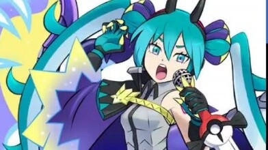 [Pokémon Information] Hatsune Miku Collaboration 18: Dragon Miku and Milton (Huh?)