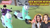 Reaksi Ani Nurhayani & Bayu Akbar ADA MOTOR VESPA DI KOTA SAKURA | Sakura School Simulator Indonesia
