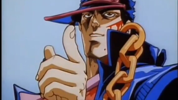 Although the JOJO style in 1993 is quite abstract, it is still very exciting to watch.