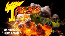 Satria Heroes Torga Part 1 episode terlempar di Univers Marvel