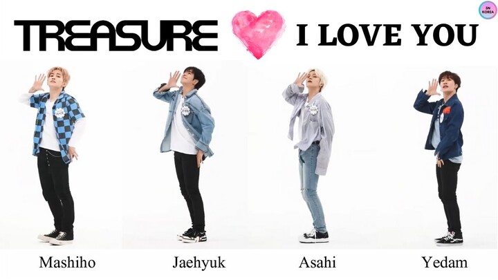 [ENG SUB] TREASURE "I Love You" Middle Line FanCam (Mashiho, Jaehyuk, Asahi, Yedam) Dance Comparison
