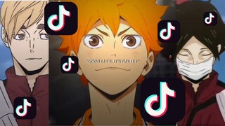 Haikyuu!! Edit Compilation {Part 12} - Tiktoks to keep you entertained