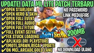 Data ML Lite Full Event 200Mb Terbaru Patch Hero Revamp | ML Lite | Cara Mengatasi Lag & Patah Patah