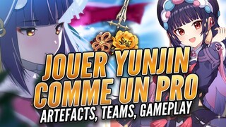 YUNJIN GUIDE, Comment jouer le nouveau 4 étoiles Géo ? Build, team& gameplay ! Genshin Impact FR