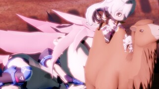 Honkai Impact3MMD: ราชินีป่วยเป็นโรคลมแดดและหมดสติขณะขี่อูฐ