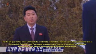 Palavras do camarada Pak Myong Il, vice-reitor da Universidade Pedagógica de Pyongyang