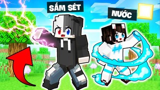 MINECRAFT NHƯNG CÓ THỂ ĐIỀU KHIỂN SẤM SÉT? SIRO VÀ MÈO SIMMY HỌC TRỞ THÀNH NGUYÊN TỐ SƯ