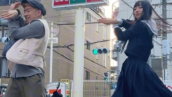 Saat aku datang ke Jepang bersama sahabat-sahabatku, aku ingin menari Ninja Bang Bang! !