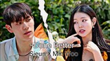 [FMV]Sieun & Minwoo || 🎵Done better || Single's Inferno 3 || Love story #singlesinferno3 #korean