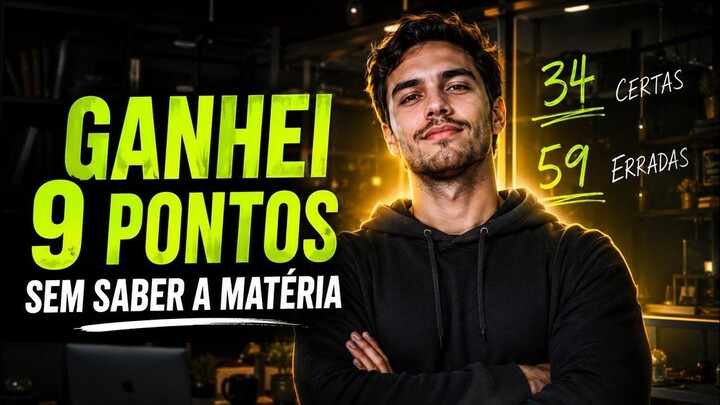 Técnica de Chute Cebraspe Como ganhar 9 pontos líquidos na prova