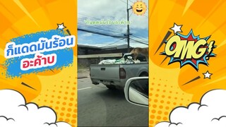 ก็แดดมันร้อนอ่ะค้าบ