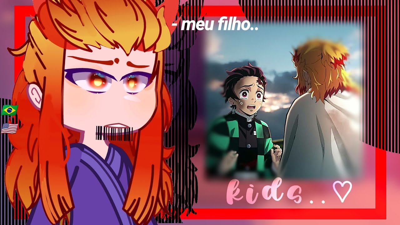 NEZUKO, TANJIRO E GENYA VS LUA SUPERIOR 4 - React Demon Slayer EP