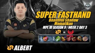 MVP Best Moments Hayabusa RRQ Albert vs Bigetron Alpa | MPL ID Season 9 Week 2 Day 3