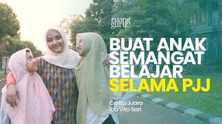 Dampingi Belajar Anak dalam Satu Genggam | Cerita Juara Ibu Vita Sari