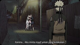 Setidaknya masih ada iruka sensei yang peduli dengan naruto