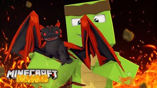 THE MOST POWERFUL NIGHTFURY DRAGON EVER? - Minecraft Dragons