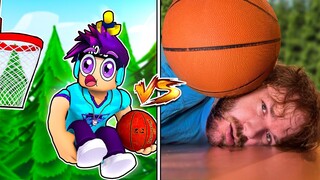 Roblox Basketball vs. Basketball In Real Life...