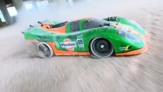 First-person perspective of an RC car racer!