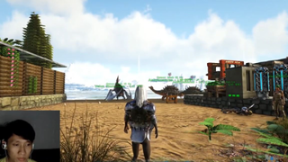 ARK - Trồng Hoa Chống Khủng Long Tấn Công Và Cái Kết Hài Hước _ ARK Annunaki Tập