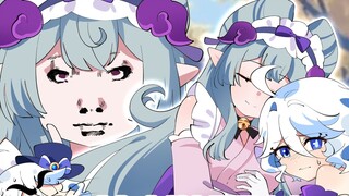 [Genshin Impact Daily] Fufu had a nightmare! Dreaming of Yue: Some dirty tricks were all on me