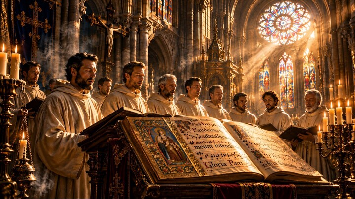 古老修道院圣咏｜格里高利圣咏 × 中世纪神圣音乐 | The Sacred Choir of the Ancient Abbey