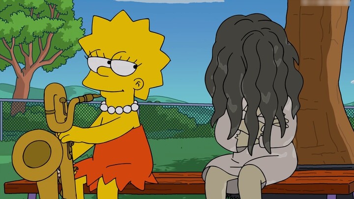 The Simpsons: The girl swiped a deadly video and died mysteriously seven days later, and she was sho