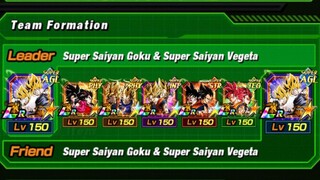 [Dokkan Battle ] SBR Joined Forces Only  200% Team