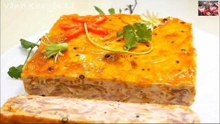 CHẢ HẤP thơm ngon đặc biệt - Cách làm CHẢ NGUỘI dai giòn ăn Bánh Mì Việt Nam by Vanh Khuyen