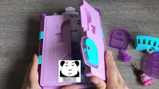 I bought a castle blind box for 50 yuan. I tried to make a landscaping handbook for the first time, 