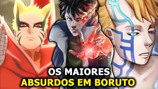 OS MAIORES ABSURDOS DE BORUTO!