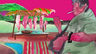 [Southwest Jiaotong University graduation project animation] "Waiting for the stars to fall at night