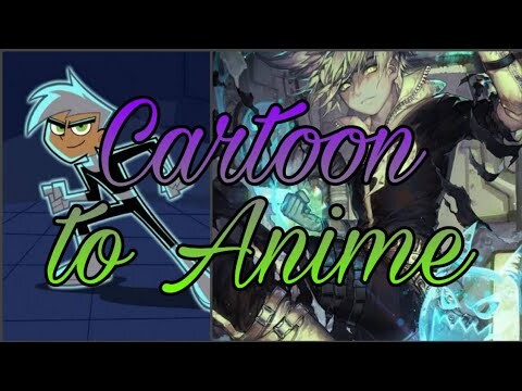 Cartoon Characters To Anime || Anime Version