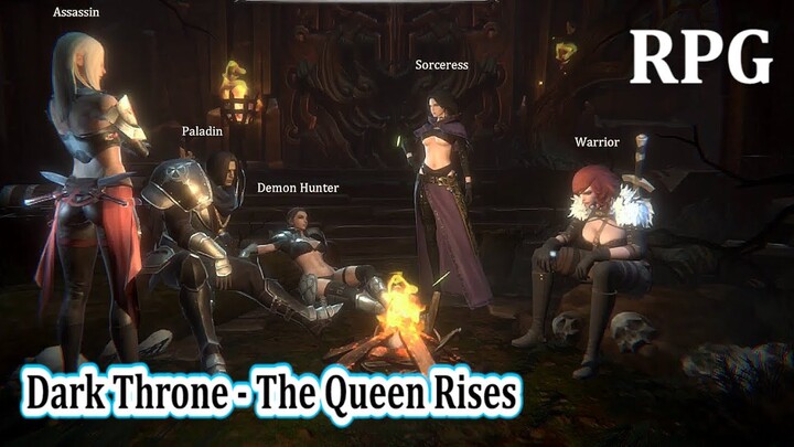 Dark Throne - The Queen Rises | Game Mobile RPG nhập vai cày cấp ( Android - iOS )