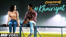 Full Song KHAIRIYAT BONUS TRACK CHHICHHORE Sushant Shraddha Pritam Amitabh B Arijit Singh