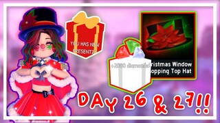 [DAY 26 & 27!!!] 🎁🎅 ROYALE HIGH ADVENT CALENDAR! // Roblox Royale High Christmas