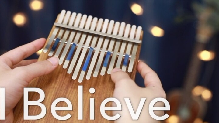 【Kalimba】My Sassy Girlfriend "I Believe" Double-sided Thumb Piano