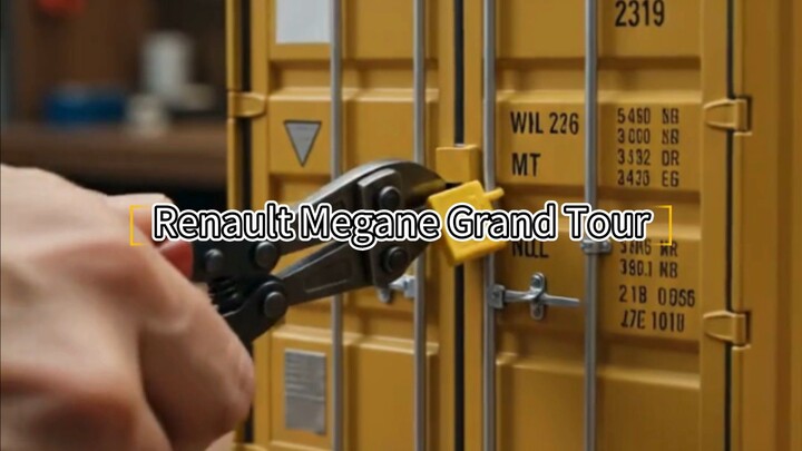 unboxing Renault Megane Grand Tour