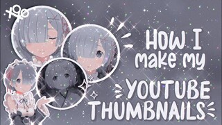 ‧₊ ❁ཻུ۪۪.;:୭̥.┊🖇💌 ꒱ how I make my thumbnails - watch me edit | xoxoxantzu