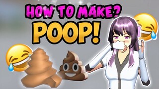 How To Make Poop! 🤣💩 | SAKURA School Simulator | Funny Tutorial 🤣😂