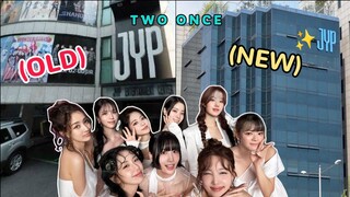 twice revealing jype rule that they *violated* both in old and new building 😂