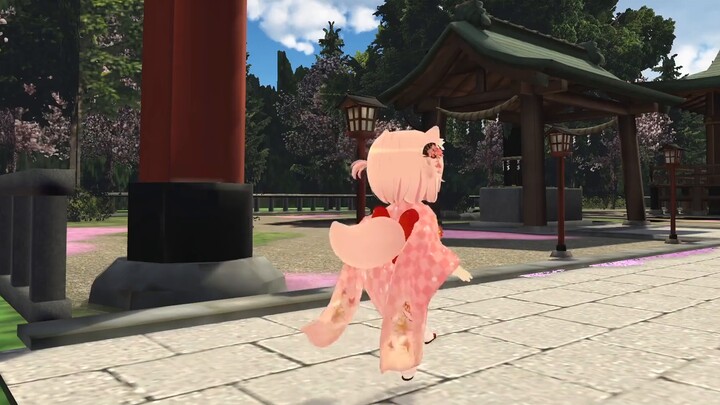 Let's go to the New Year's Shrine with Johnko~