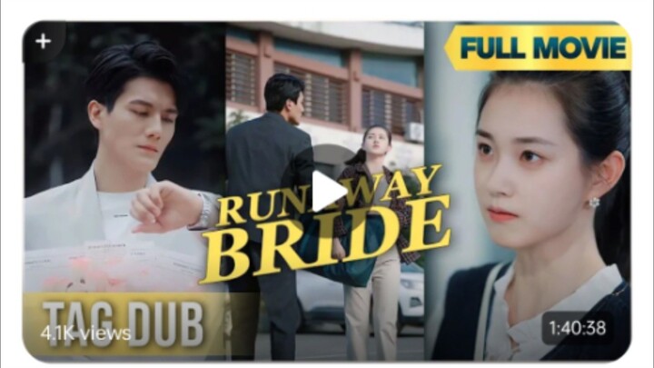 Run Away Bride : TagDub